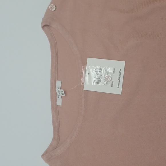 NWT 89th & Madison Mohave Pink Sweater with Button Detail Women's size XL - Picture 6 of 11